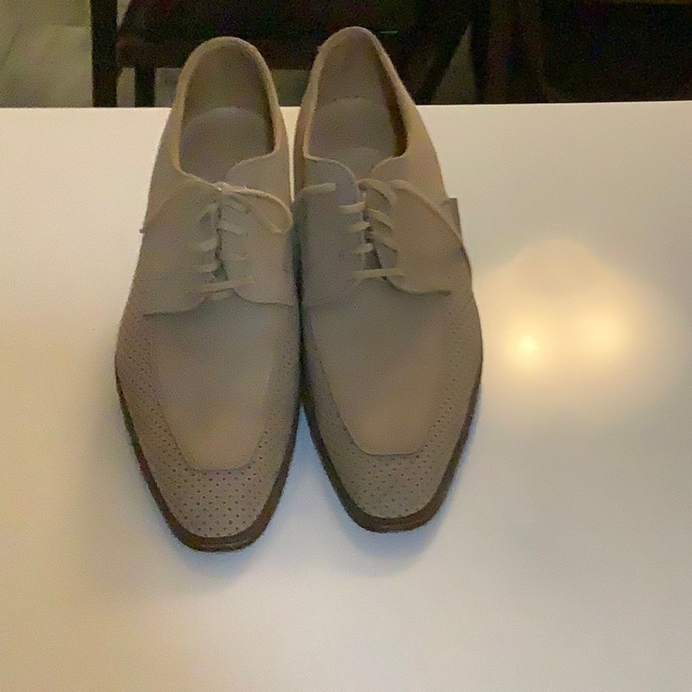 PEAL AND CO by Brooks Brothers. Men's Classic Tan Dress Shoes Size 10.5 D.